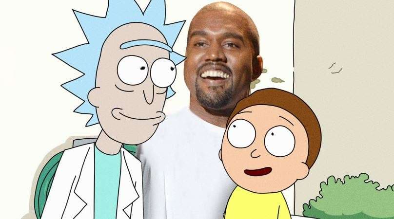 Kanye mund ta ketë episodin personal në Rick & Morty