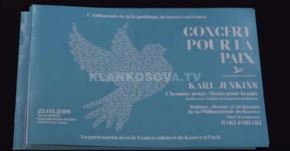 Filarmonia e Kosovës performon në Paris (VIDEO)
