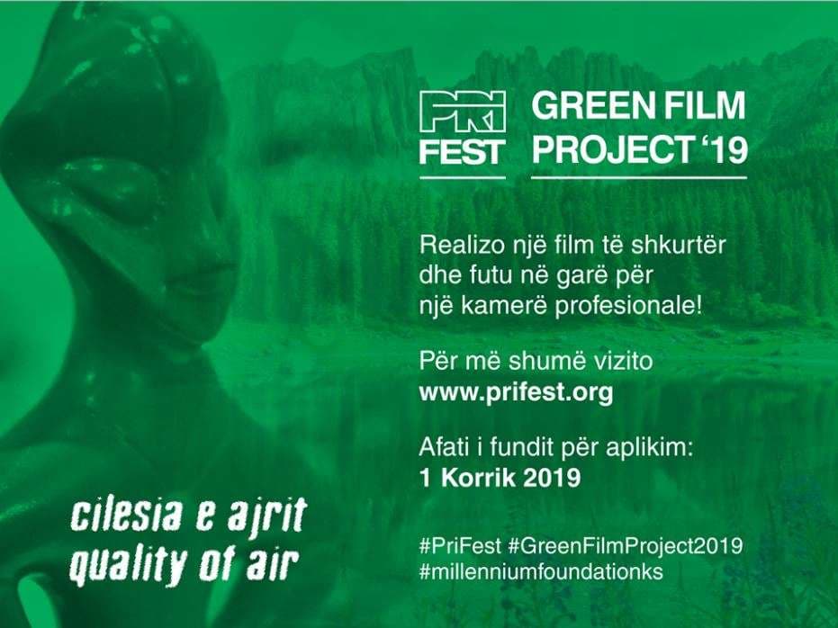 PriFest hap thirrjen për Green Film Project III