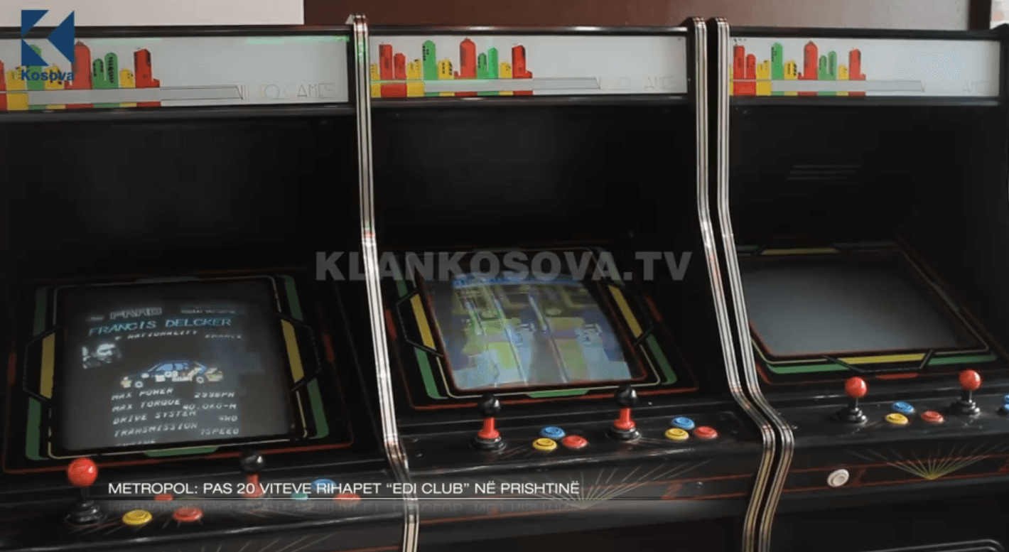 Pas 20 vjetëve rihapet lokali i videolojërave "Edi Club" (VIDEO)