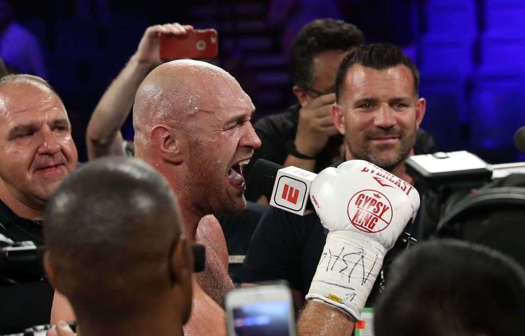 Fury flet pas fitores ndaj boksierit gjerman në Las Vegas (FOTO)