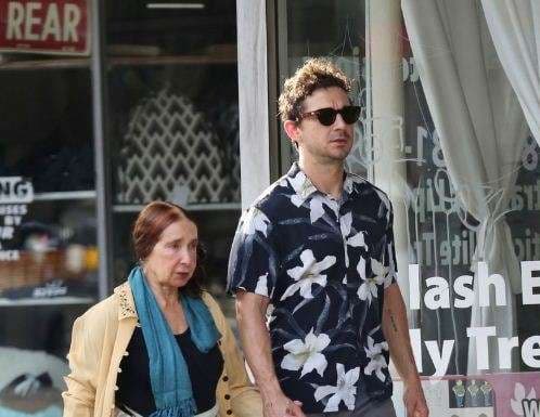LaBeouf feston ditëlindjen me nënën e tij (FOTO)