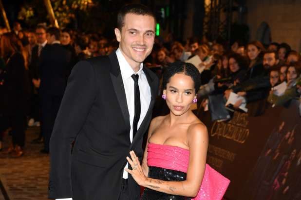 Zoë Kravitz martohet në Paris