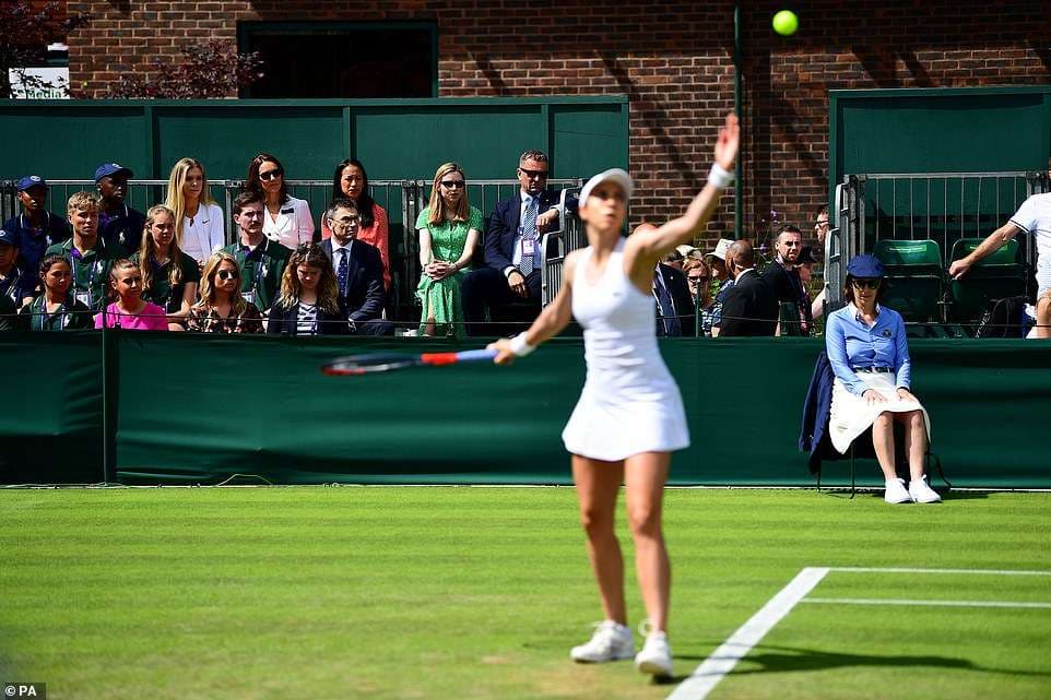 Kate Middleton shkëlqen edhe kur shikon tenis
