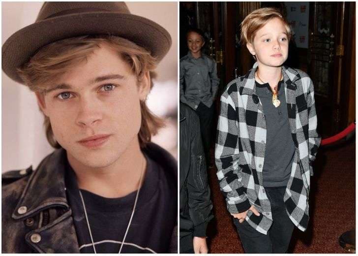 Vajza e Brad Pitt duke u rritur i ngjan edhe më shumë atij