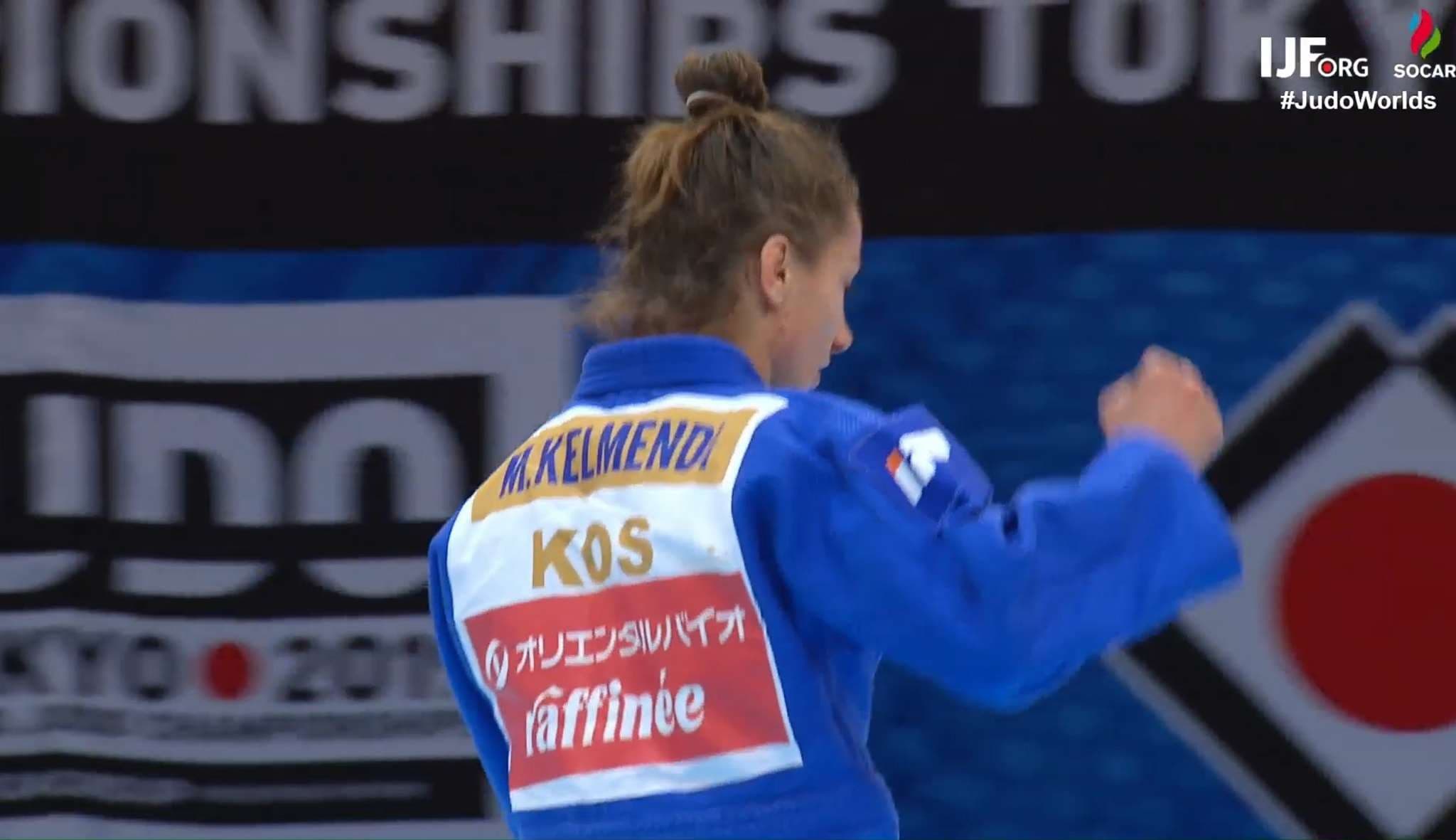 Majlinda Kelmendi kalon në gjysmëfinale të Kampionatit Botëror