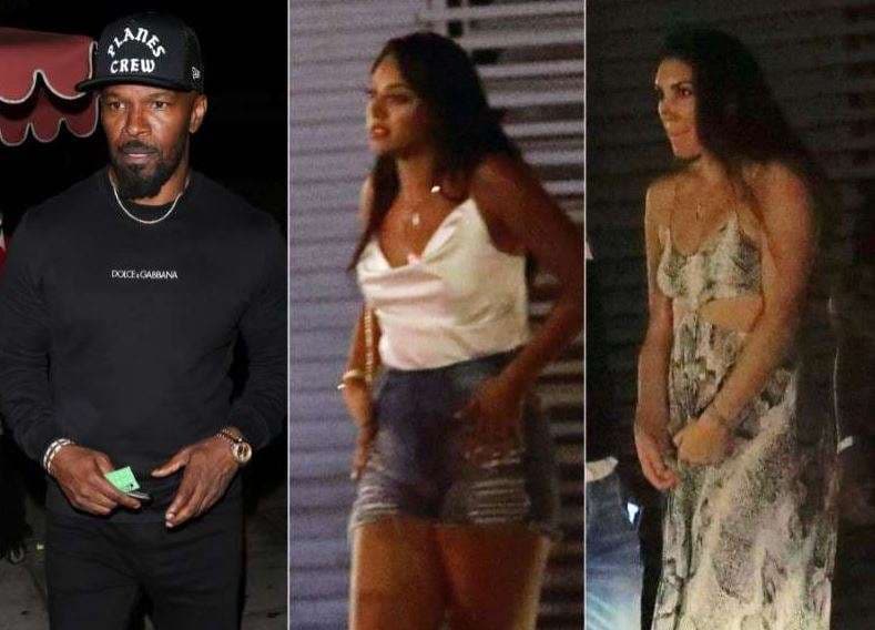 Jamie Foxx darkon me të dashurën dhe ish të dashurën