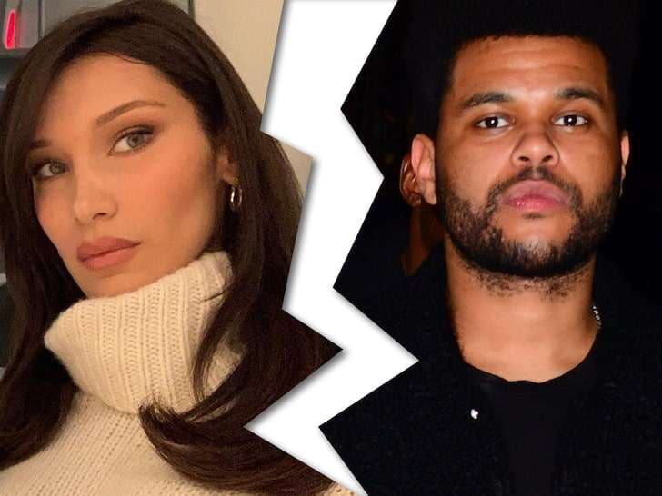 Ndahen Bella Hadid dhe The Weeknd