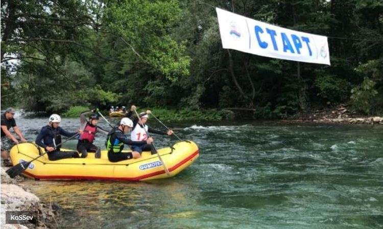 Zubin Potok, hapet Kupa Botërore e Raftingut