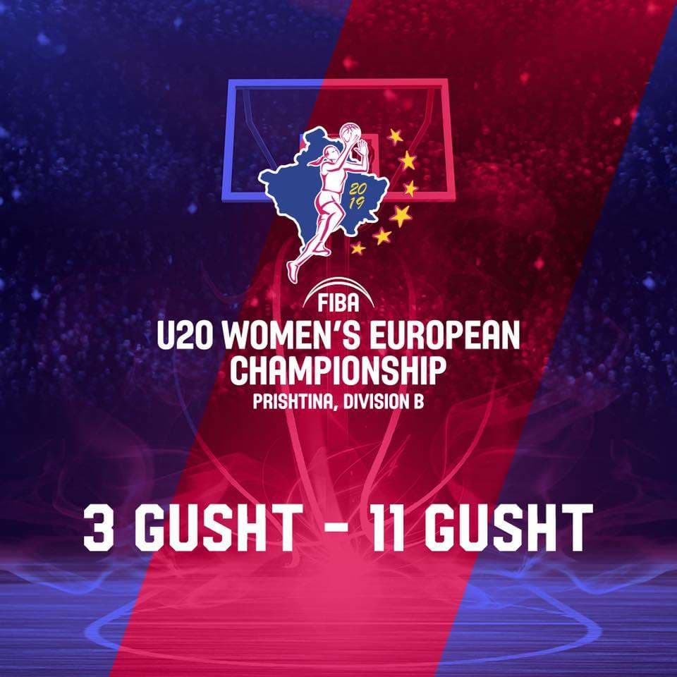 Kosova për herë të parë organizon Kampionatin Evropian U 20 në basketboll për femra