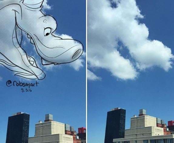 Rastet kur retë e shndërruan qiellin në skenë teatri (FOTO)