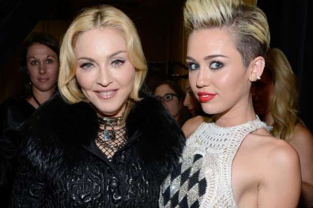 Madonna në mbrojtje të Miley Cyrus