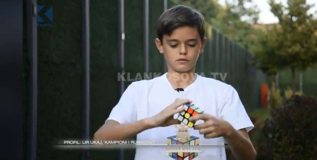 Lir Ukaj, kampion i rubikonit (VIDEO)