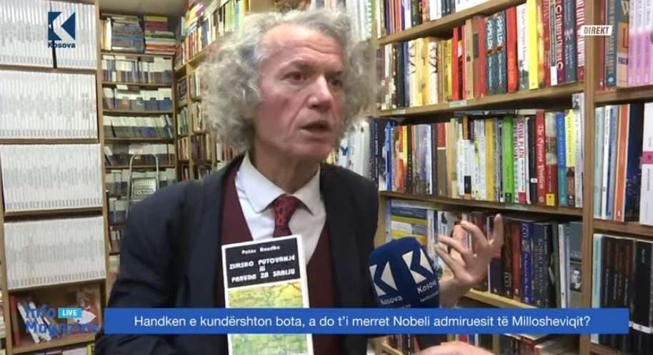 Abdullah Zeneli: Çmimi Nobel për Handke, aspak dinjitoz (VIDEO)