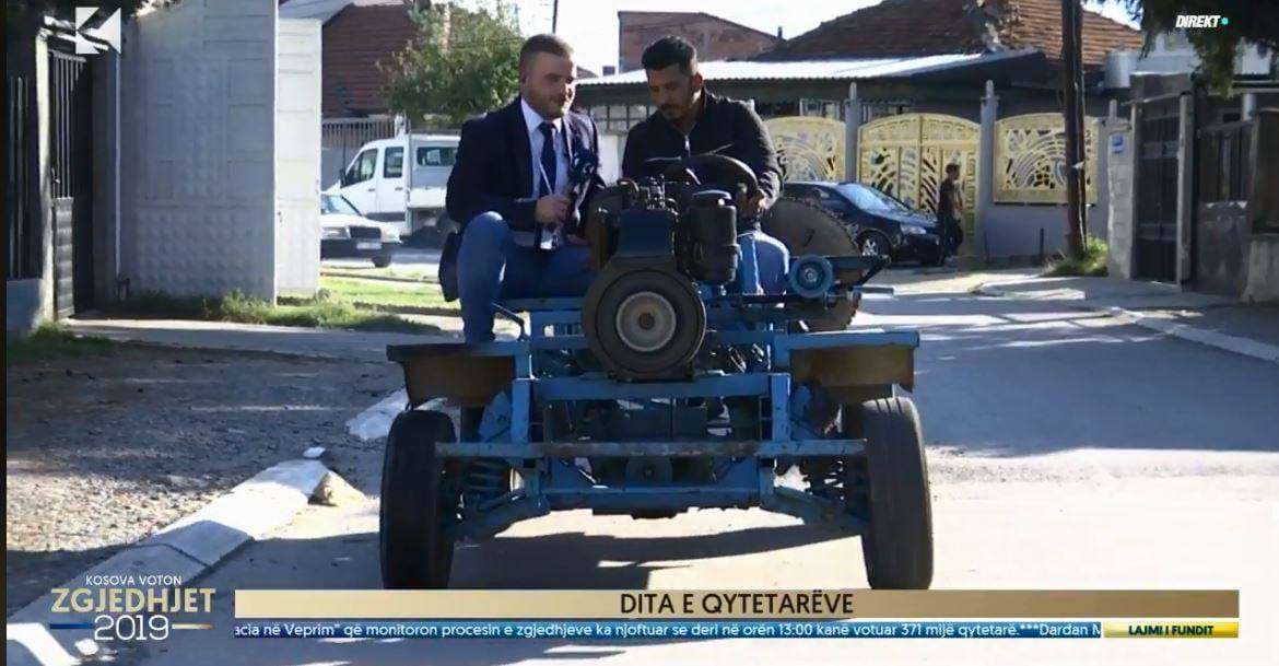 Edhe për të votuar mund të shkoni me këtë “veturë” pa emër (VIDEO)