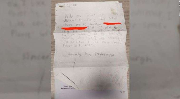 Hodhi një mesazh në shishe në Amerikë: 9 vite më vonë, merr përgjigje nga Franca