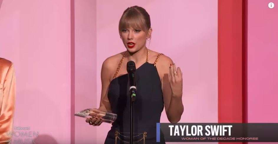 Taylor Swift zgjidhet “Gruaja e Dekadës” në Billboard