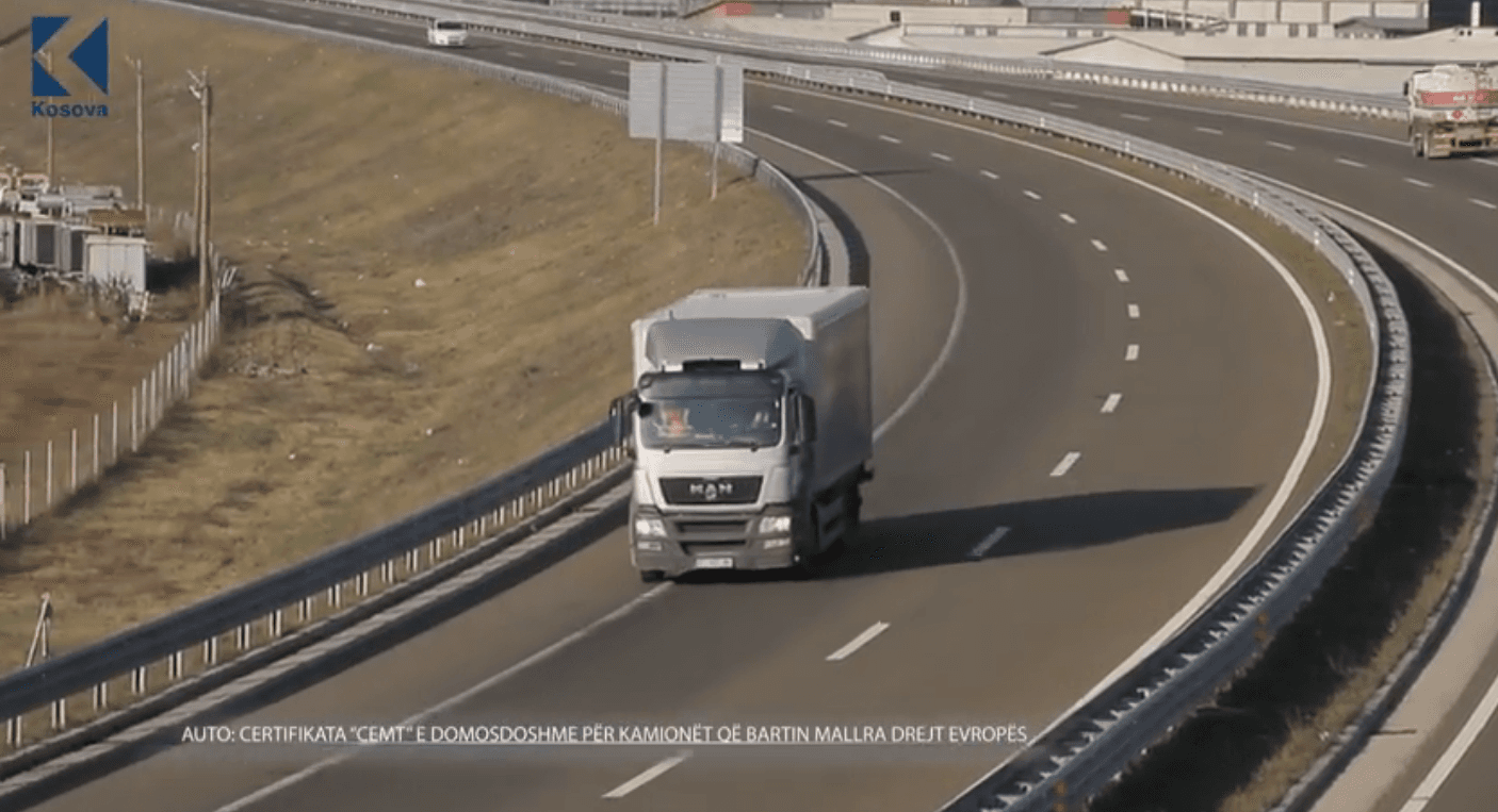 Certifikata "CEMT" e domosdoshme për kamionët që bartin mallra drejt Europës (VIDEO)