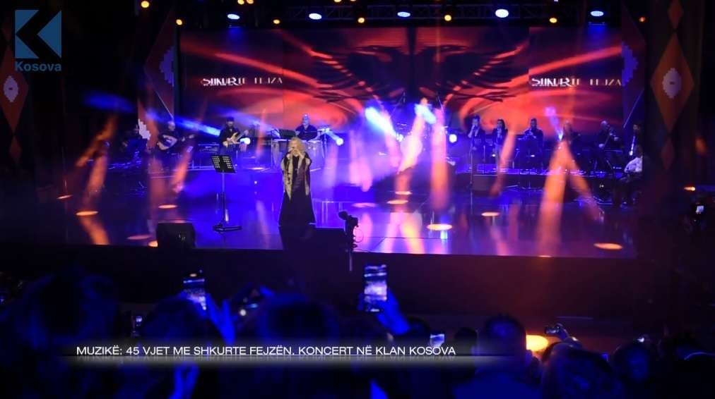 45 vjet me Shkurte Fejzën, koncert në Klan Kosova (VIDEO)