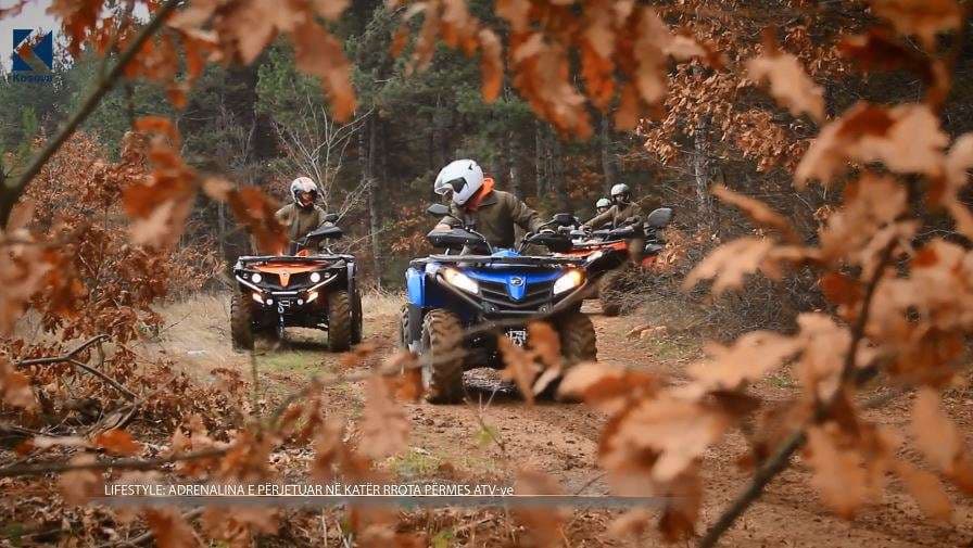 Adrenalina e përjetuar në 4 rrota përmes ATV-ve (VIDEO)