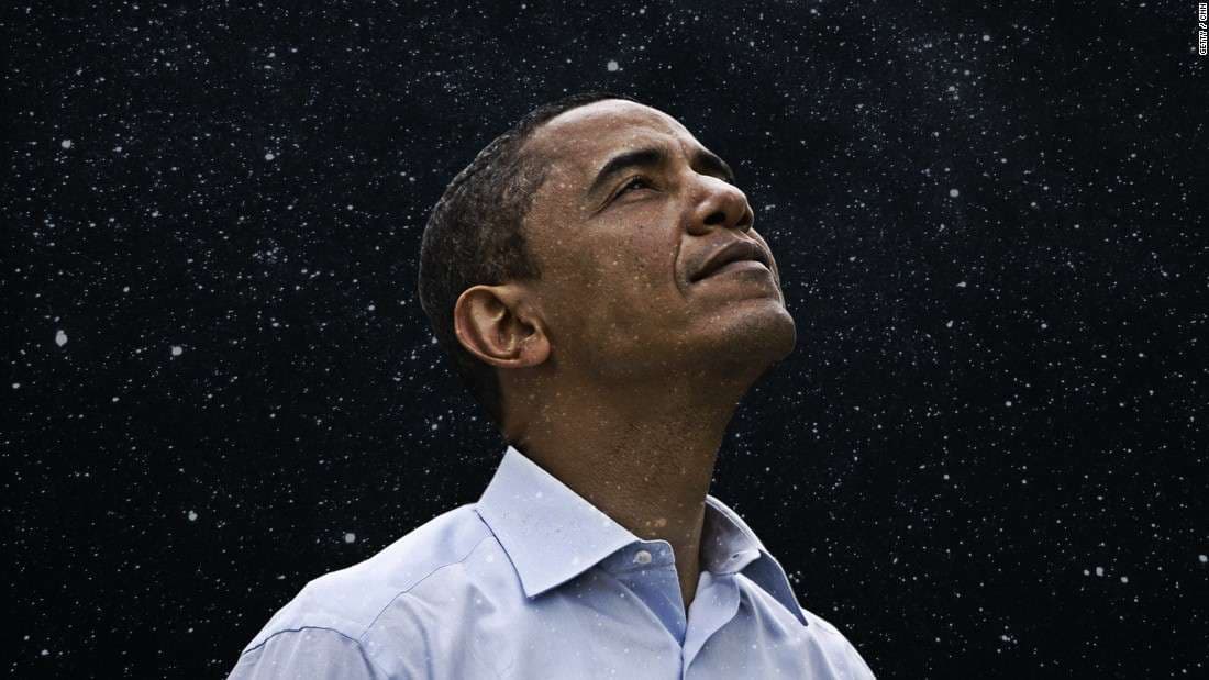 Kush është ylli që ia shndritë çdo skenë Obamës? (FOTO/VIDEO)