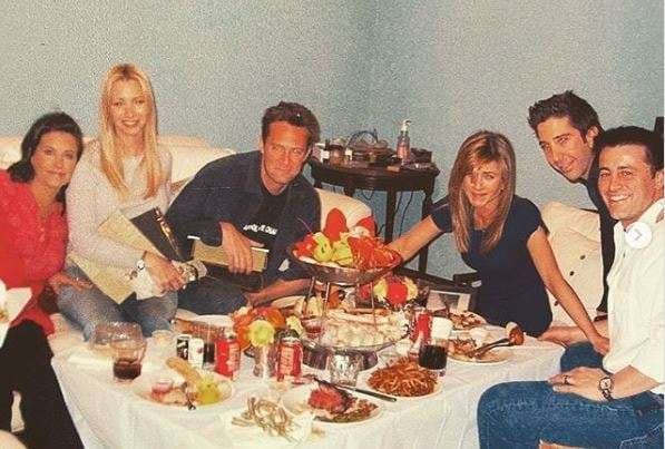Aktorët e "Friends" para xhirimit të episodit të fundit