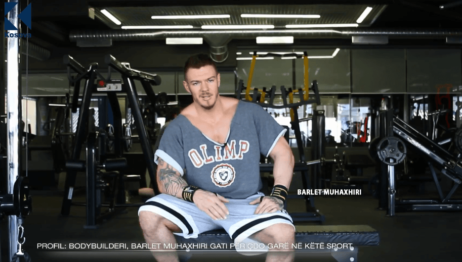 Barlet Muhaxhiri, gati për çdo garë në sportin e bodybuilding (VIDEO)