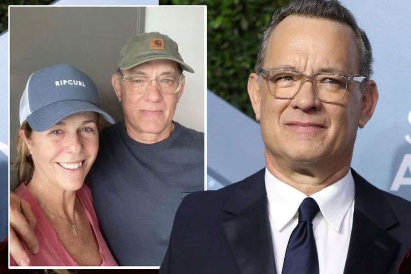 Hanks publikon foto me gruan e tij nga karantina