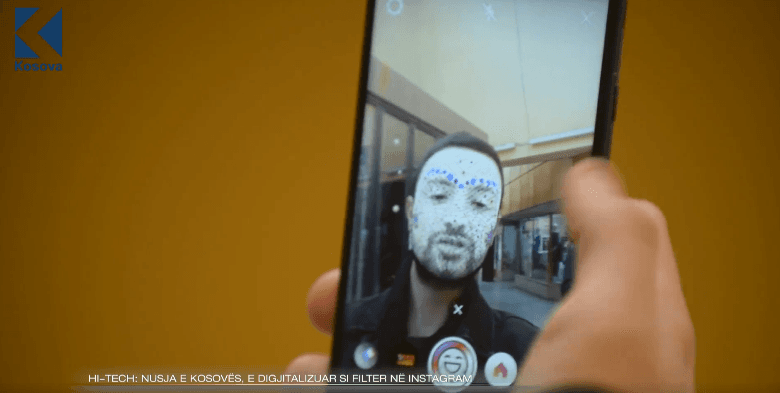 "Nusja e Kosovës" në filter Instagrami (VIDEO)