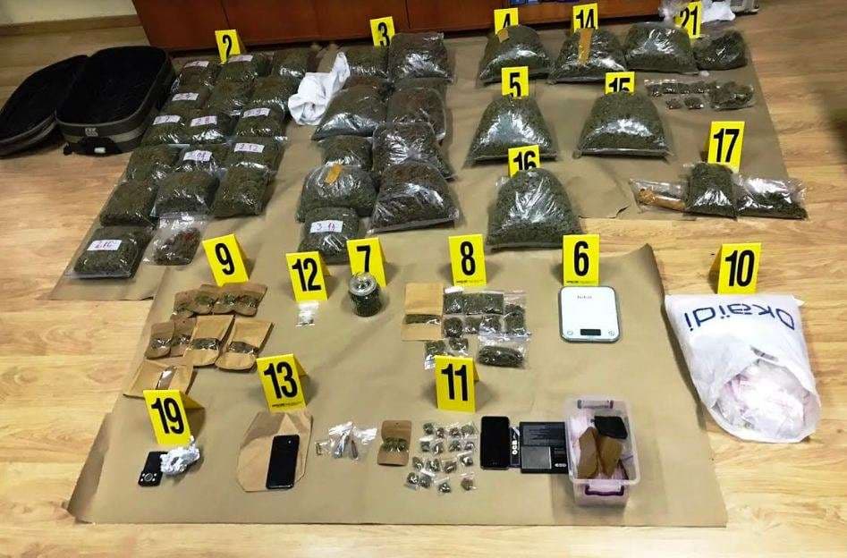 Konfiskohen 23 kg lëndë narkotike - arrestohen dy persona në Prishtinë