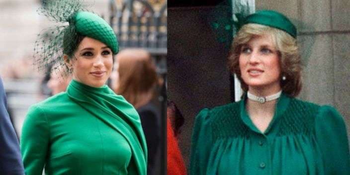 Meghan me kostum të ngjashëm si të vjehrrës së saj, Lady Di