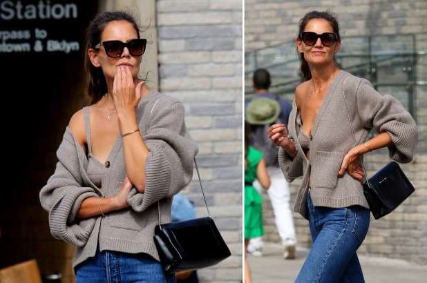 Katie Holmes për fotografinë me sutjena: I zbulova, sepse s'po ndihesha seksi