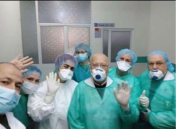 Tiranë: Mjeku i kthyer nga pensioni për të luftuar koronavirusin - infektohet