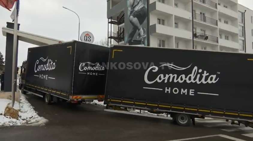 Comodita Home dhuron shtretër e jastëkë për Qendrën Studentore (VIDEO)