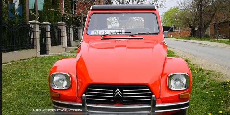 Auto: Citoren Dyana, viti 1977 (VIDEO)