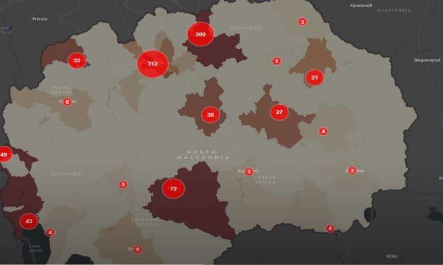 Gjatë 24 orëve të fundit, 42 të shëruar nga koronavirusi në Maqedoninë e Veriut