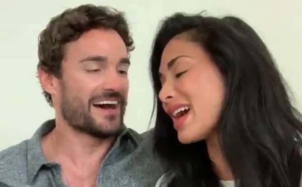 Nicole këndon duet me të dashurin për ditëlindjen e tij (VIDEO)