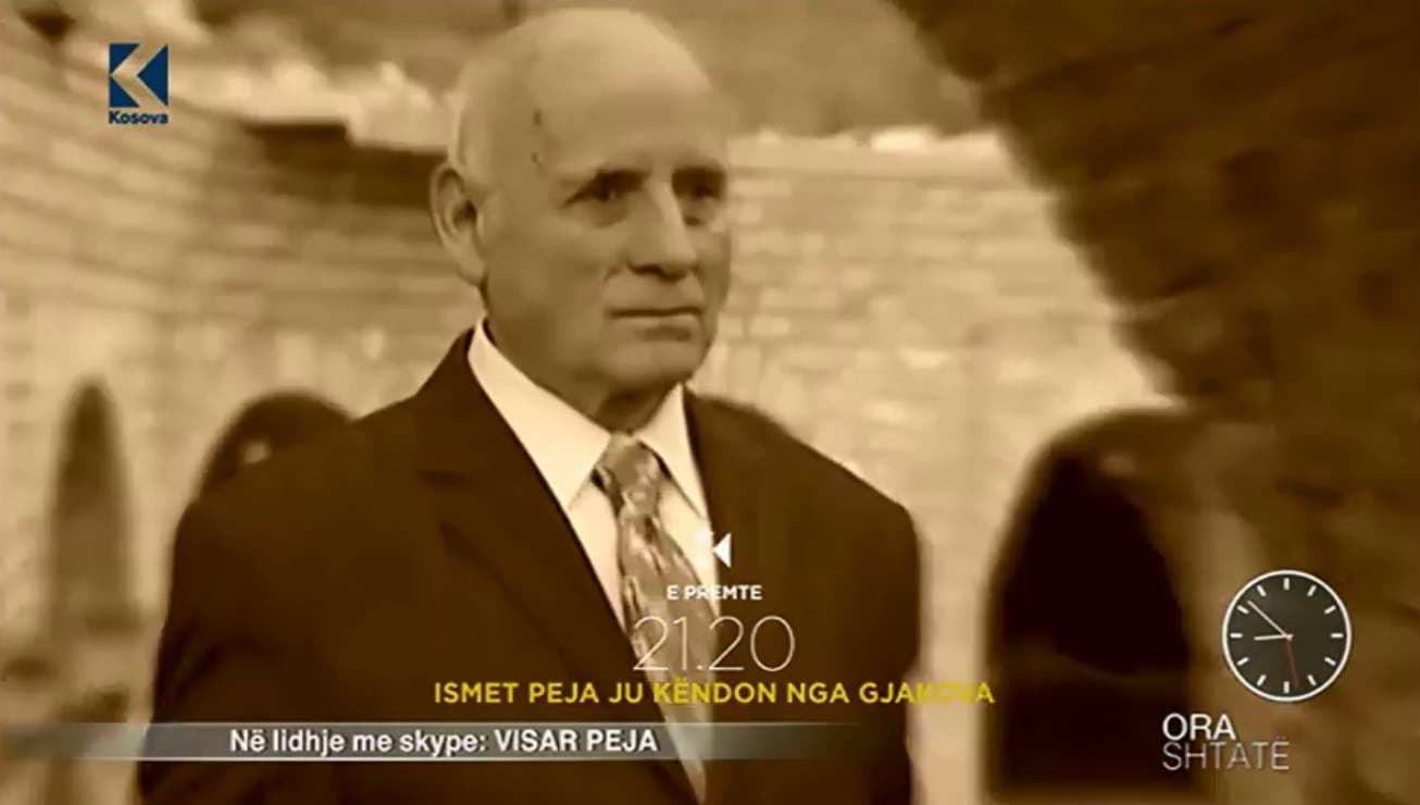 Ismet Peja sonte këndon në Gjakovë (VIDEO)