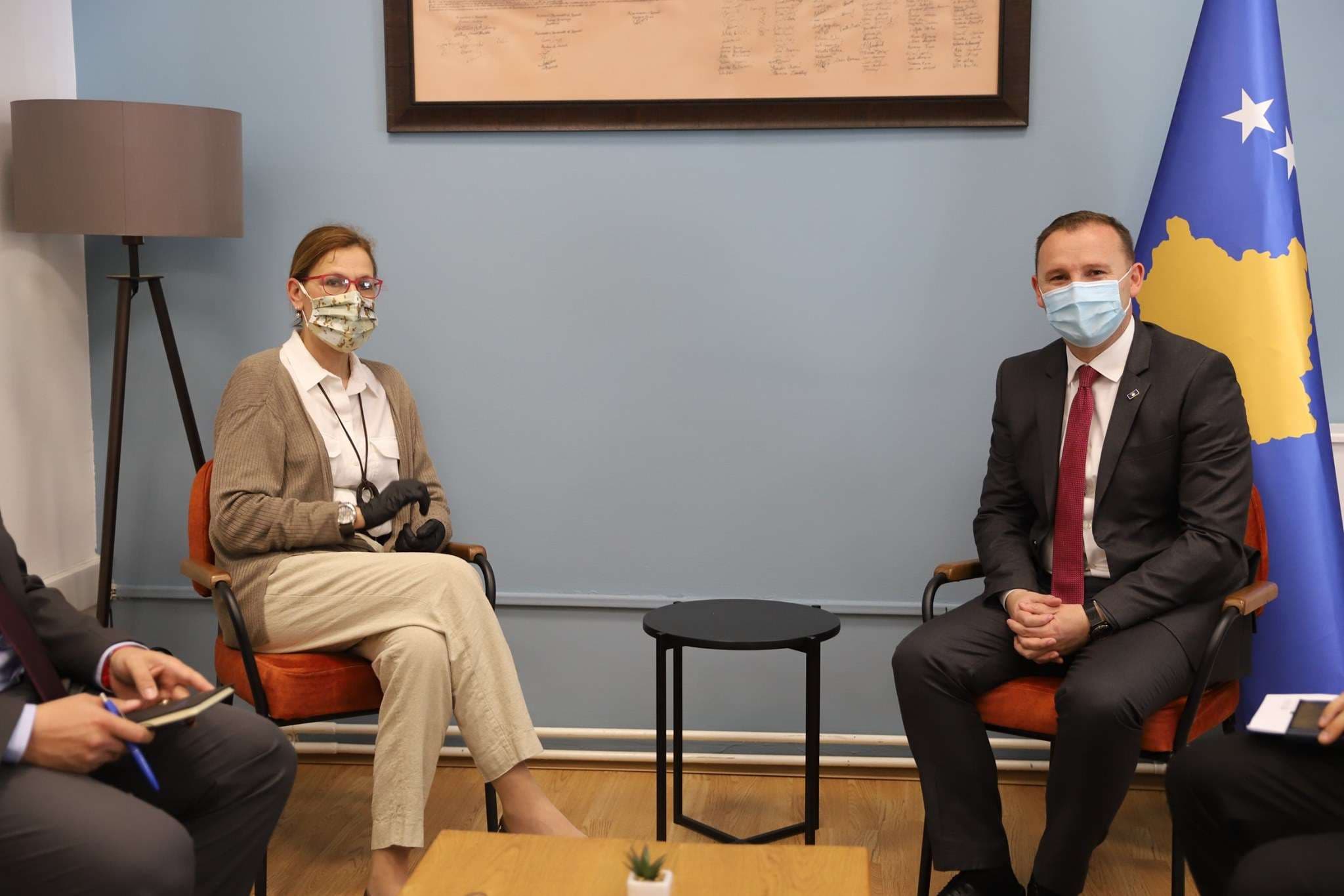 Zemaj dhe Ambasadorja kroate Barishiq bisedojnë rreth Covid-19