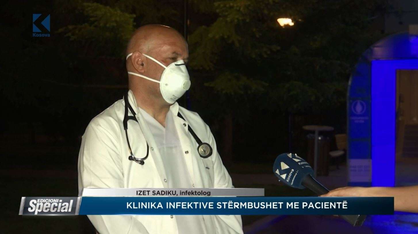Rritja e rasteve me koronavirus stërmbush Infektiven – nuk ka vende të lira për pacientë tjerë (VIDEO)