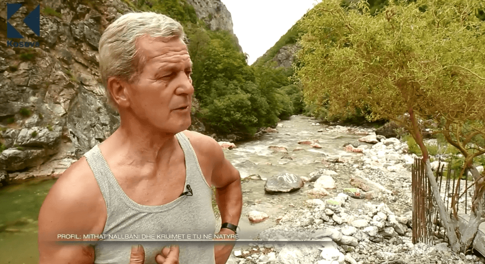 Mithat Nallbani dhe krijimet e tij në natyrën e Rugovës (VIDEO)