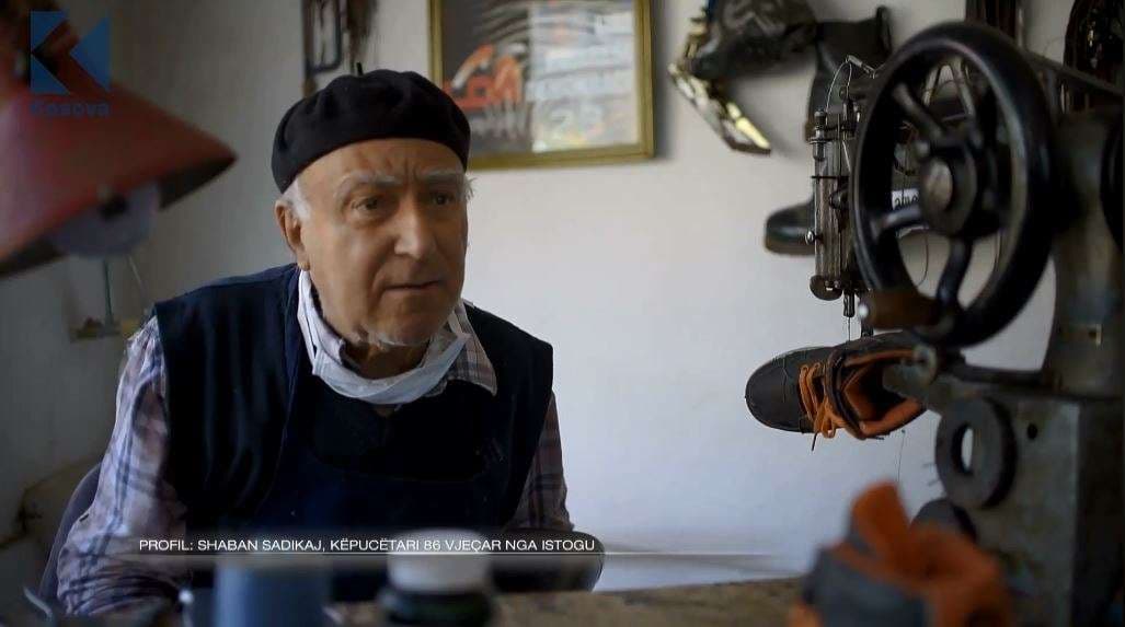 Shaban Sadikaj, këpucëtari 86 vjeçar nga Istogu (VIDEO)