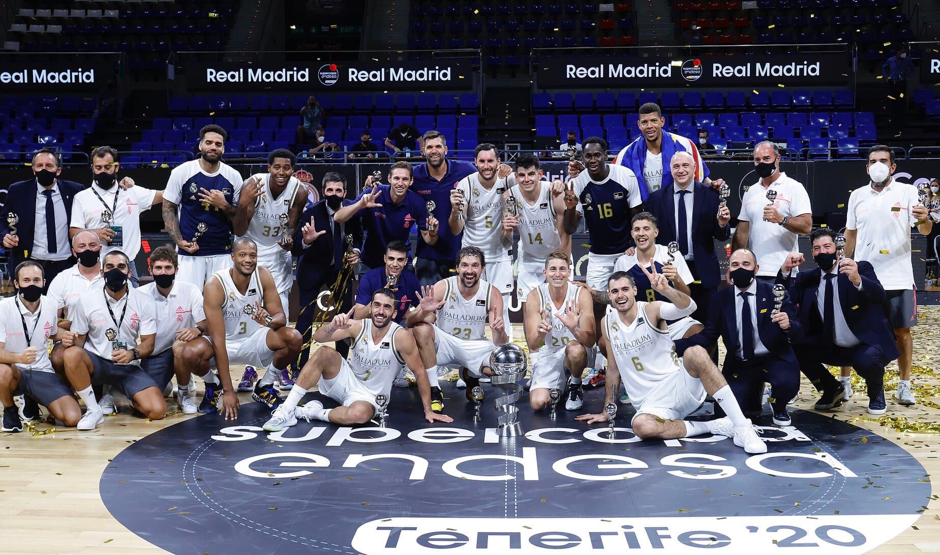 Real Madrid fiton Superkupën e Spanjës në basketboll, mposht Barcelonën
