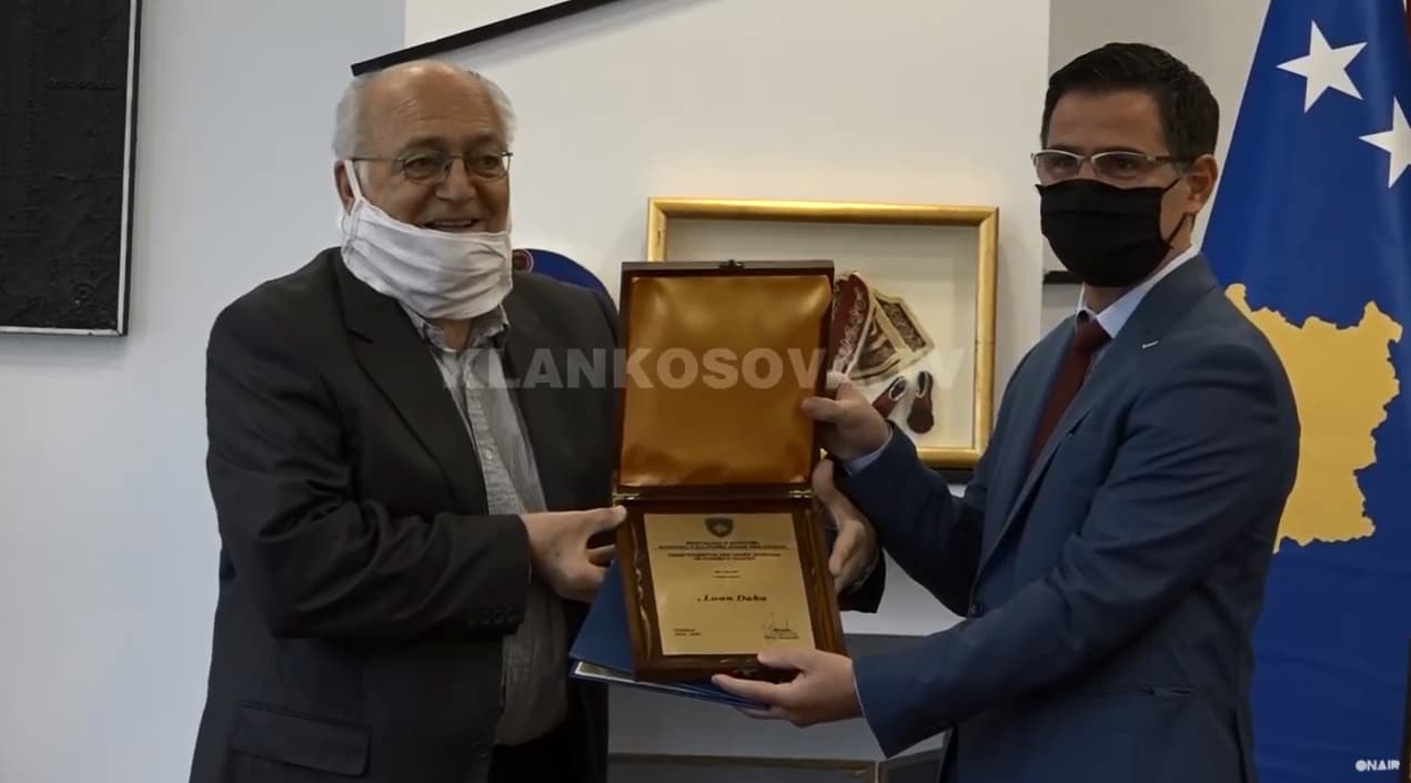 Luan Daka nderohet për vepër jetësore (VIDEO)