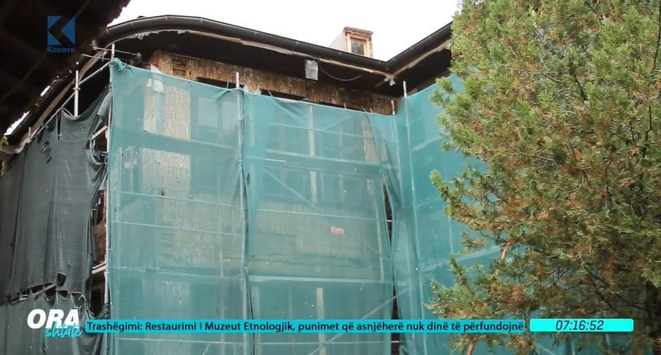Restaurimi i Muzeut Etnologjik, punimet që asnjëherë nuk dinë të përfundojnë (VIDEO)