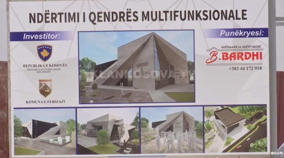 Ferizaj bëhet me sallë koncertesh (VIDEO)