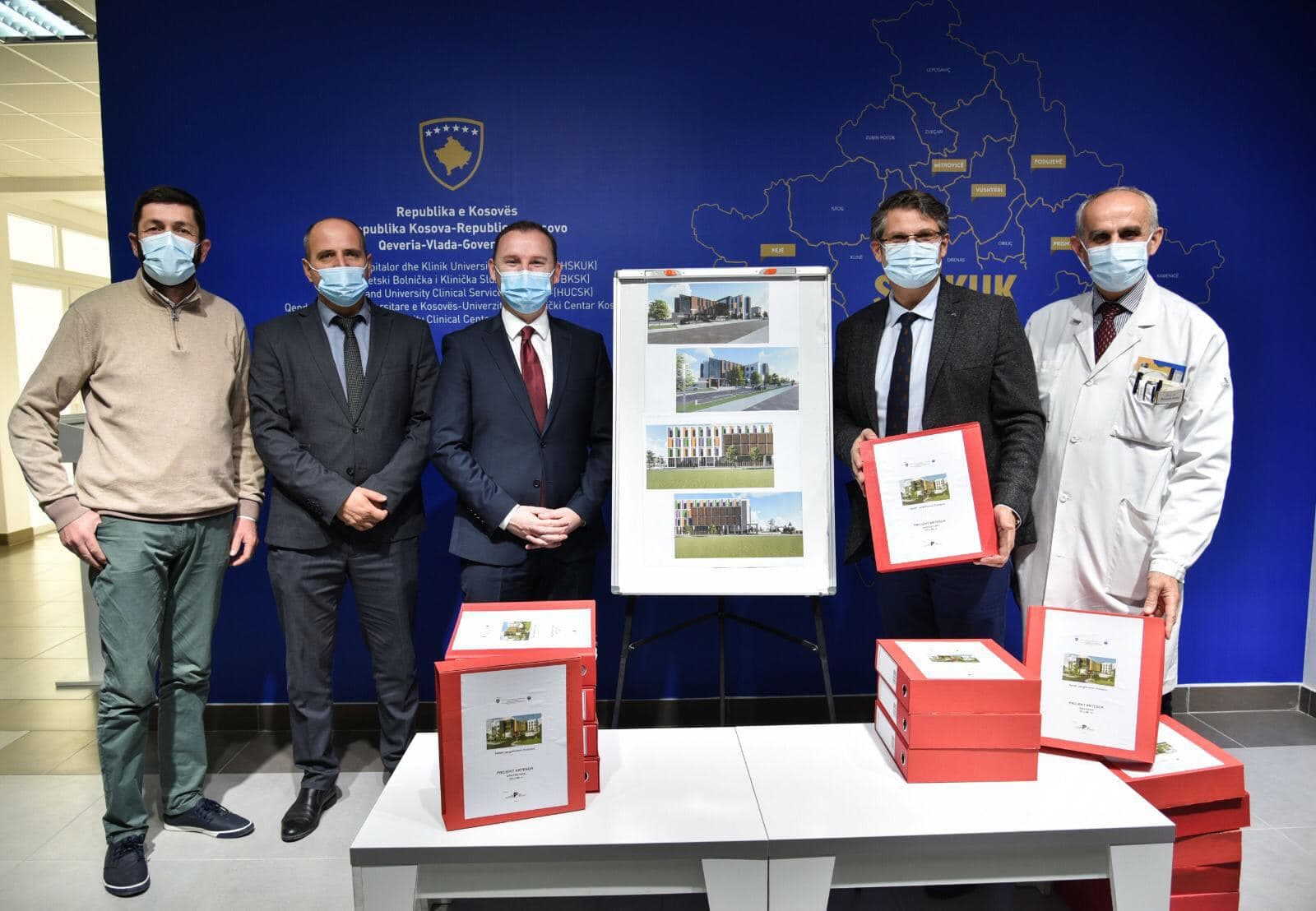 Zemaj prezanton projektin e finalizuar për ndërtim të spitalit të Podujevës