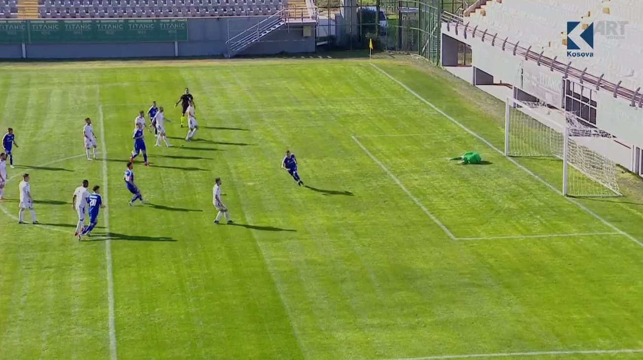 Superkupa e Kosovës: Prishtina e rikthen epërsinë ndaj Dritës 2:1