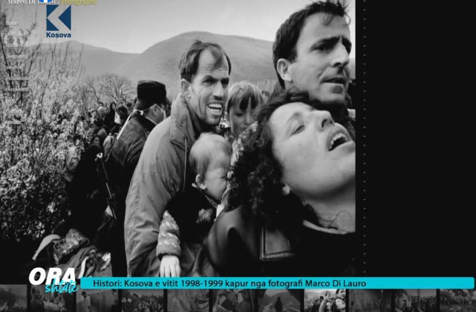 Kosova e vitit 1998-1999 kapur nga fotografi, Marco Di Lauro (VIDEO)