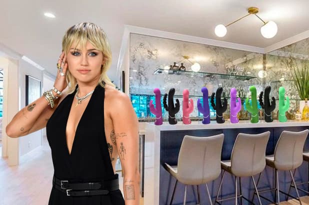 Miley Cyrus dekoron shtëpinë e saj me lodra seksi